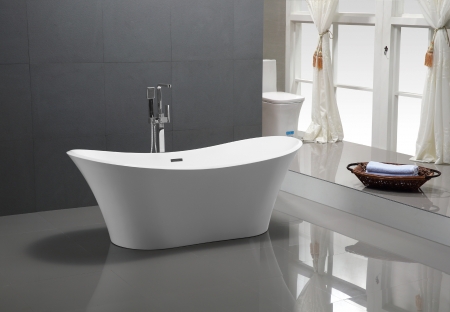 71 inch free standing bathtub