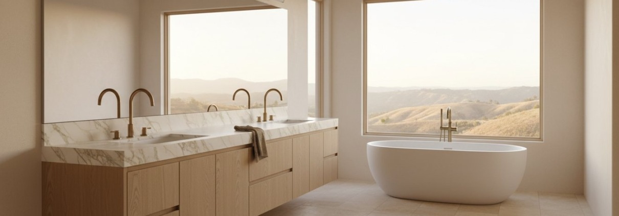 High-End Bathroom Vanities in Calabasas: The 2026 Luxury Buying Guide