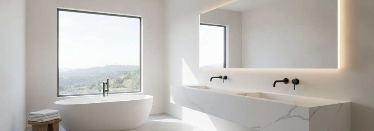 Bathroom Vanity with Integrated Sink: Pros, Cons, and Design Tips for 2026