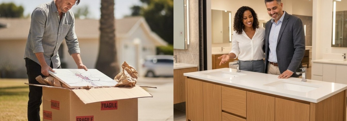 Build.com vs. Local Showroom Pricing: The Real Cost of Bathroom Vanities in 2026