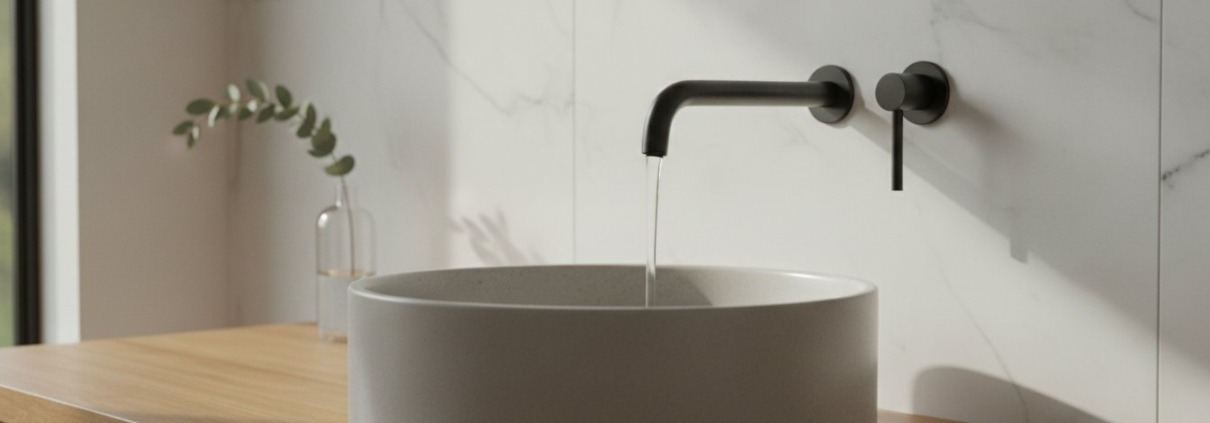 2026 Guide to Wall Mount Bathroom Faucets: Luxury Design & Technical Precision