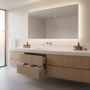 48 Inch Single Sink Vanities with Drawers for Los Angeles Homes