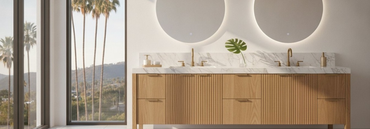 60 Inch Double Sink Vanity Designs in LA: 2026 Guide
